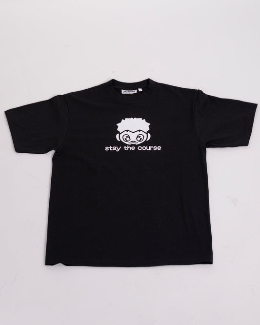 Stay The Course Tee Black