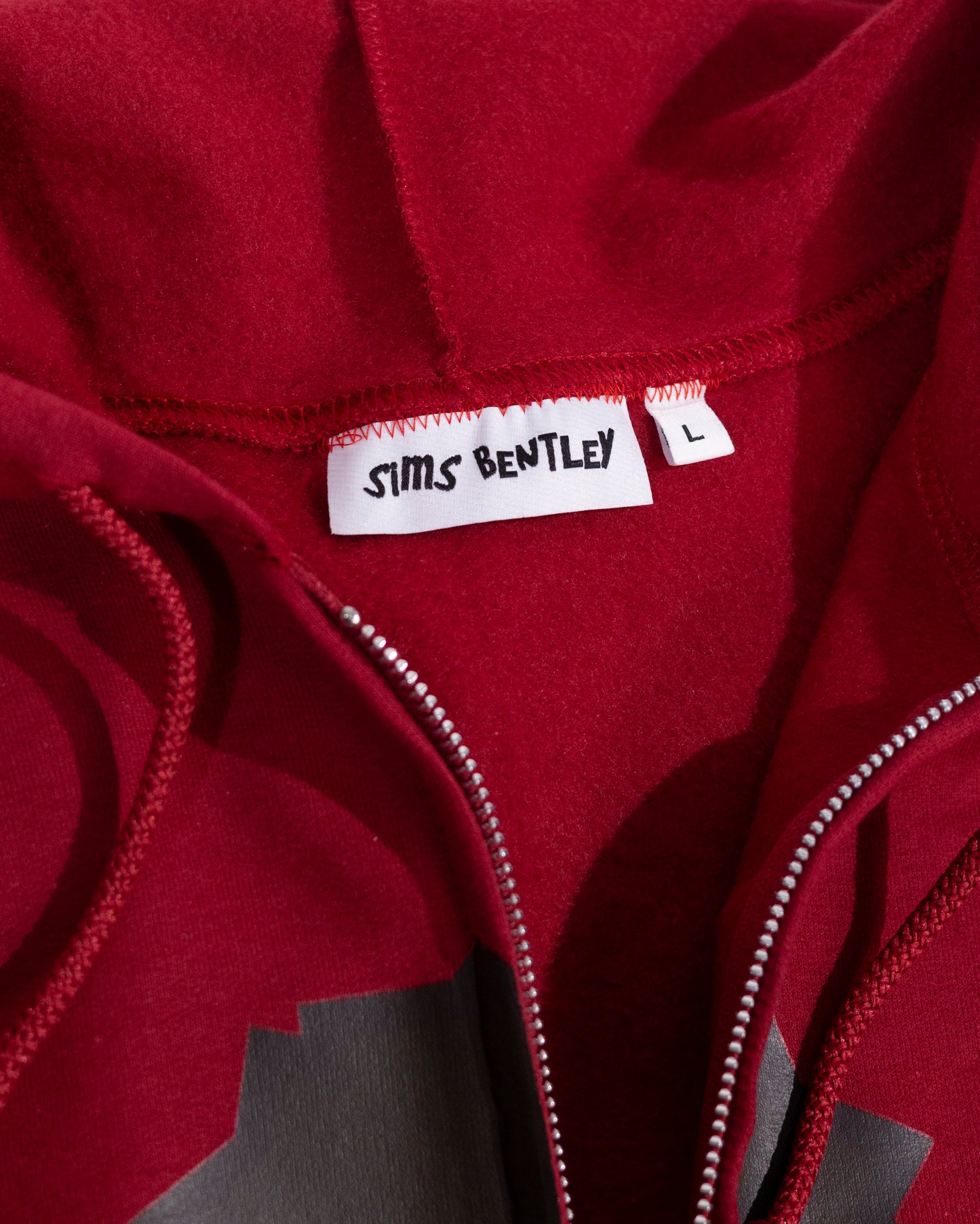 Baby Bentley Zip-Up Crimson